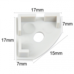 End caps for RL-1203 Aluminum Profile