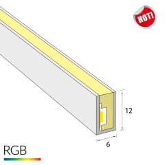 6x12mm Side View RGB Flex LED Neon