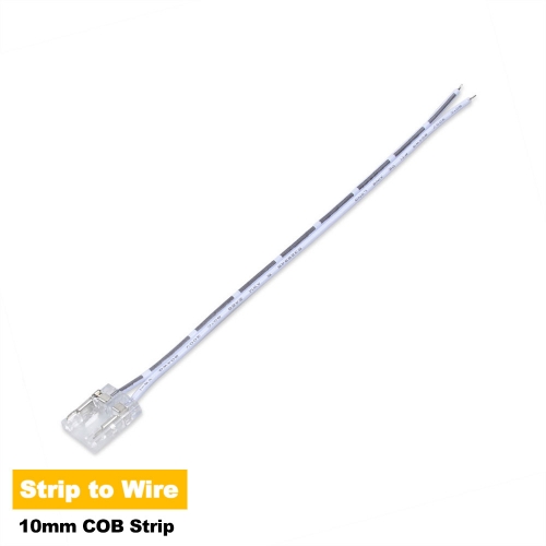 10mm COB Strip click connector with cable
