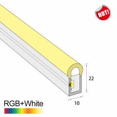 10x22mm RGBW Side view Flex LED Neon