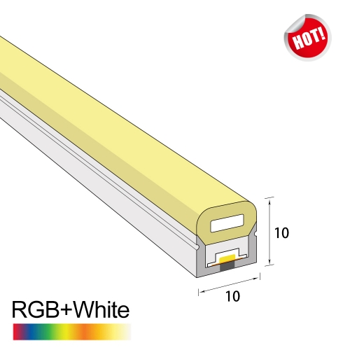 10x10mm RGBW Top View Flex LED Neon