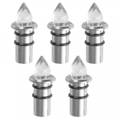 Fiber Optic End Glow Crystal End Fittings for Fiber Optic Ceiling Starry Sky Lighting Effect