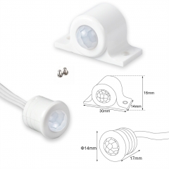 PIR-3 DC12V-DC24V 6A PIR Motion Sensor time adjustable