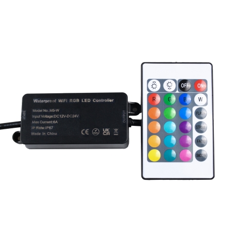 M5-W MagicHome WiFi App Control Waterproof WiFi RGB LED Controller with Remote