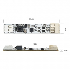 HS-6 Dual White LED Strip hand wave sensor