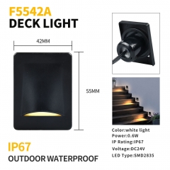 F5542A Outdoor 0.6W Waterproof LED Stair Light