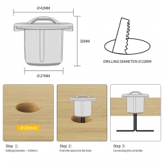 D42B Outdoor 0.6W Waterproof LED Stair Light