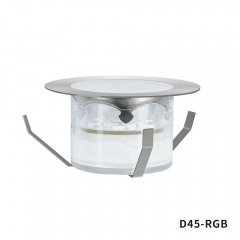 D45-RGB Outdoor 0.8W RGB Waterproof LED Deck Light