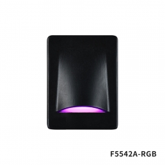 F5542A-RGB Outdoor 0.6W RGB LED Stair Light