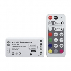 W4 WIFI RGBW LED Controller and RF Remote