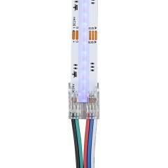 Solder Free Coupling piece with plug for RGBW COB LED strips