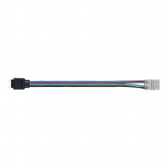 Solder Free Coupling piece with plug for RGB COB LED strips