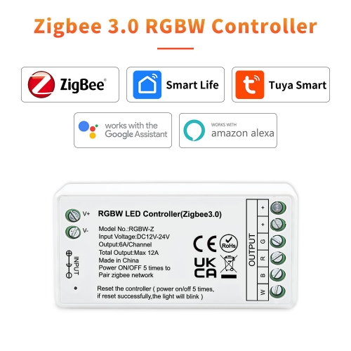 RGBW LED Controller (Zigbee 3.0)