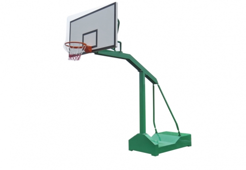 Removable basketball stand