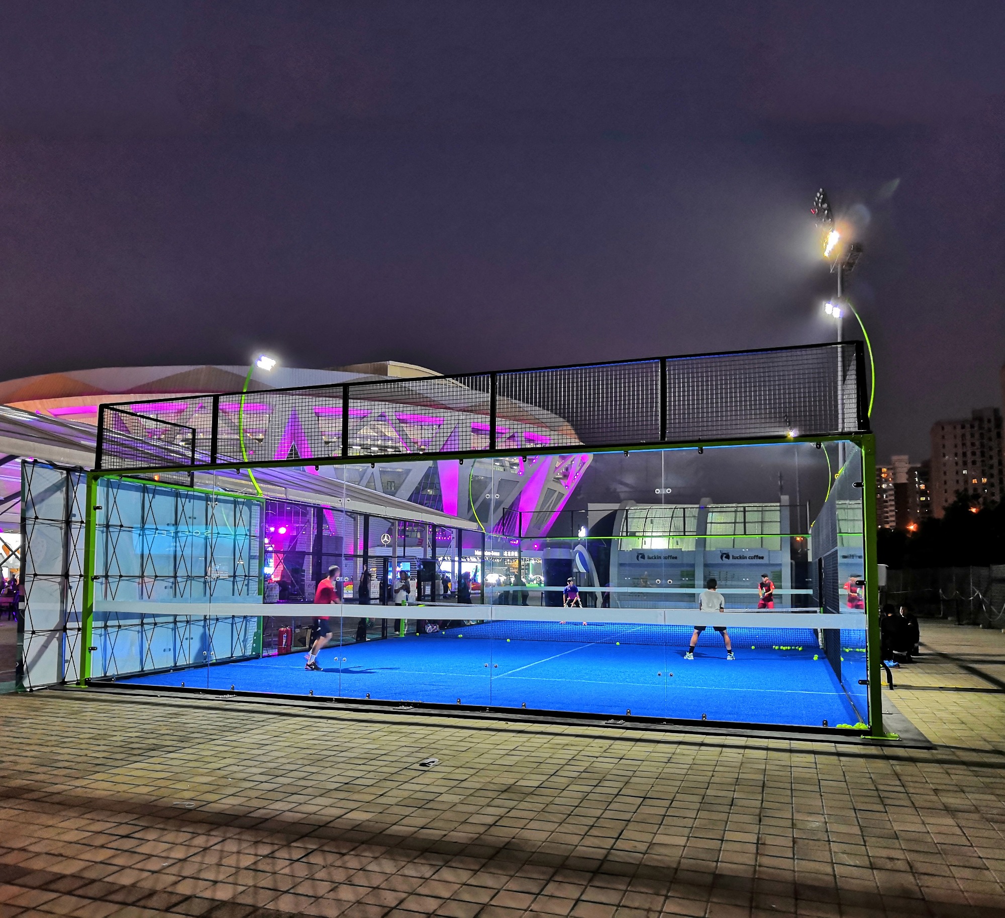 “QIFAN” Padel Court in China National Tennis Center