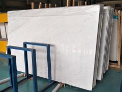 Sevec White Marble Slabs Wholesale Big Slabs 2cm Thickness Wholesale