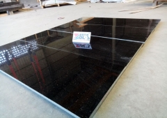 Black Galaxy Granite Tiles Supply For Building Project