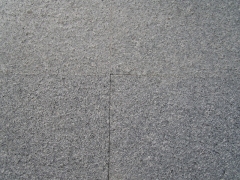 Dark Grey Color G654 Granite Tiles Flamed Finished For Outdoor Project