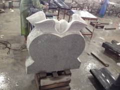 Grey Color Angel Tombstone Monuments With Nice Work