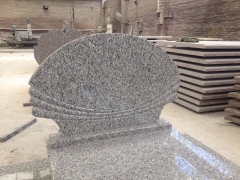 Swan Blue Granite Tombstone Monuments to Poland Market