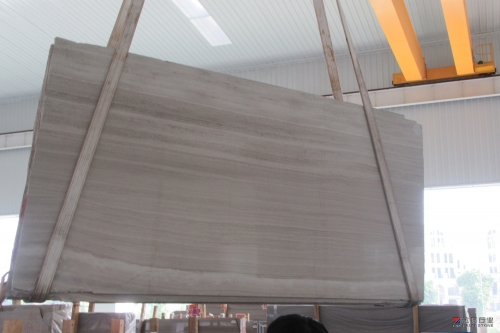 Chinese Wooden White Marble Slabs With Competitive Price