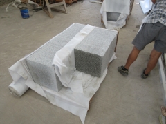 Polished G602 Granite Tiles With Full Blocks