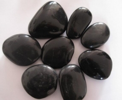 Black Color Pebble Stone Wholesale