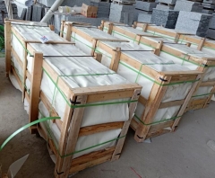 Spray White Granite Small Slabs Dalei Stone