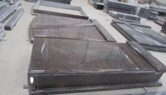 Tan Brown Tombstone Granite Dalei Stone