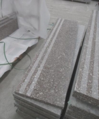 Granite G648 Polished Steps With 2 Antislip Strips