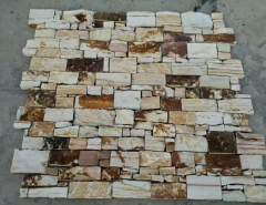 Double Color SandStone Slate Tiles Natural Surface