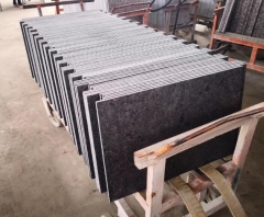 Steel Grey Granite Leathering Polished