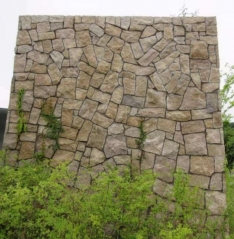 Rusty Yellow Granite G682 Splite Finish Way Loose Stone Wall Cladding