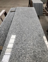 White Bianco Granite With Golden Dot Small Slabs