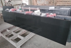 Dalei Engineered Stone Pure Black Quartz Slabs