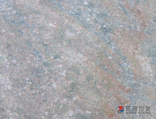 Yellow Rusty Granite Flamed Tiles Quartz