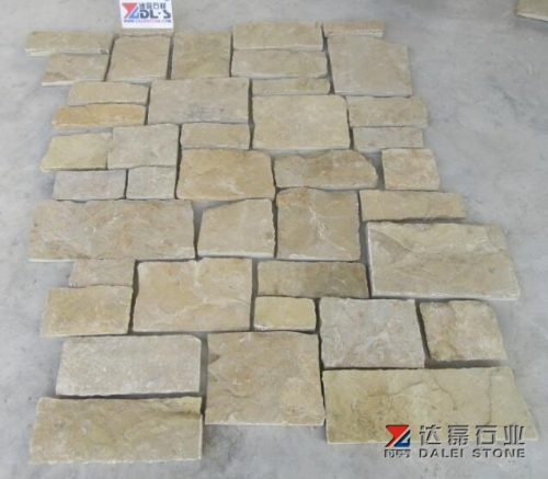 Yellow Loose Stone Cladding Dalei Stone Wholesale Stone