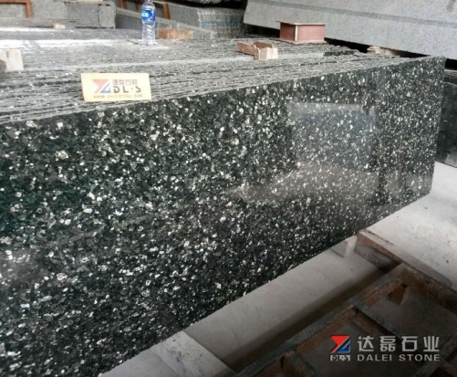 New Emerald Pearl Granite Green Color Granite Small Slabs