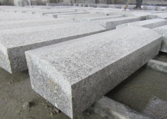 Grey Granite G602 Kerbstone Paving Stone Two Sides Flamed Chamfer