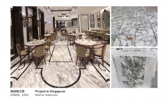 Arabescato Marble Supply To Singapore Project