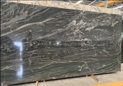 Black and White Lines Granite Big Slabs Countertops