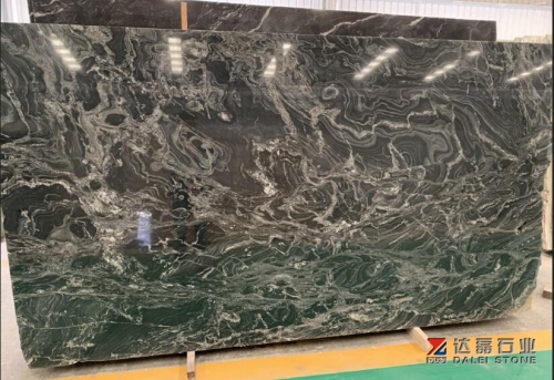 Black and White Lines Granite Big Slabs Countertops