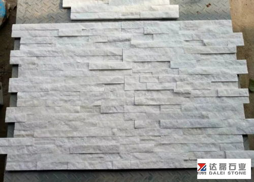 White Quartz Slate Tiles Culture Stone Tiles