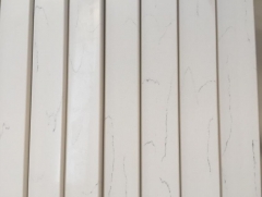 Middle White Arabescato White Quartz Big Slabs