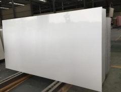 Pure White Quartz Slabs Engineer Stone