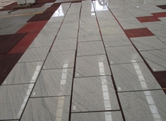 Granite Tiles Ink White Polished For Project