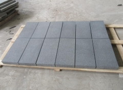 New G36 Dark Grey Granite Tiles Flamed Waterproof Dry finish Way