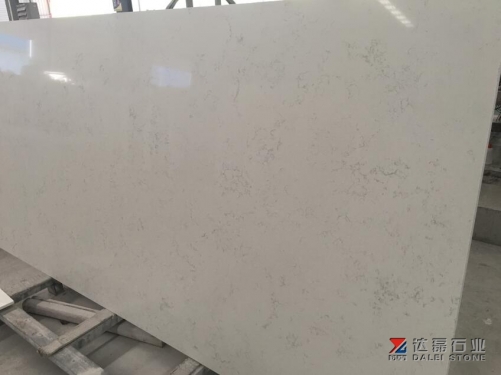 Dandelion White Quartz Big Slabs Artificial Stone Engineered Stone Big Slabs