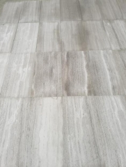 White Wooden Marble Tiles Polished and Honed