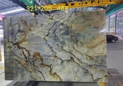 Light Blue Natural Marble Like the Ocean Drawings